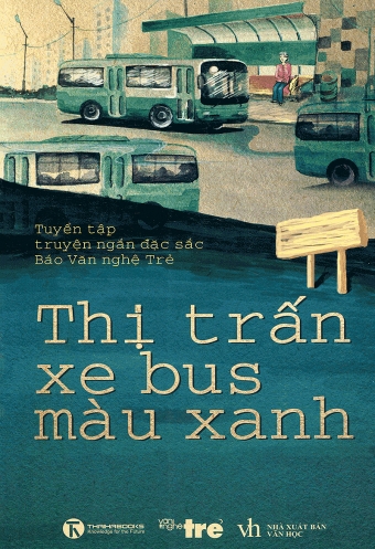Thi tran xe bus mau xanh Thi tran xe bus mau xanh