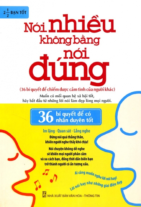 Nói nhiều không bằng nói đúng