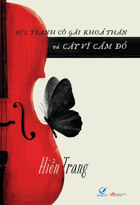 Bức tranh cô gái khỏa thân và cây vĩ cầm đỏ