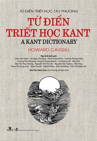 Tu dien triet hoc Kant Tu dien triet hoc Kant