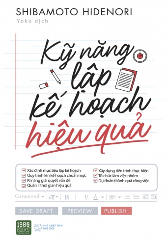 Ky nang lap ke hoach hieu qua Ky nang lap ke hoach hieu qua