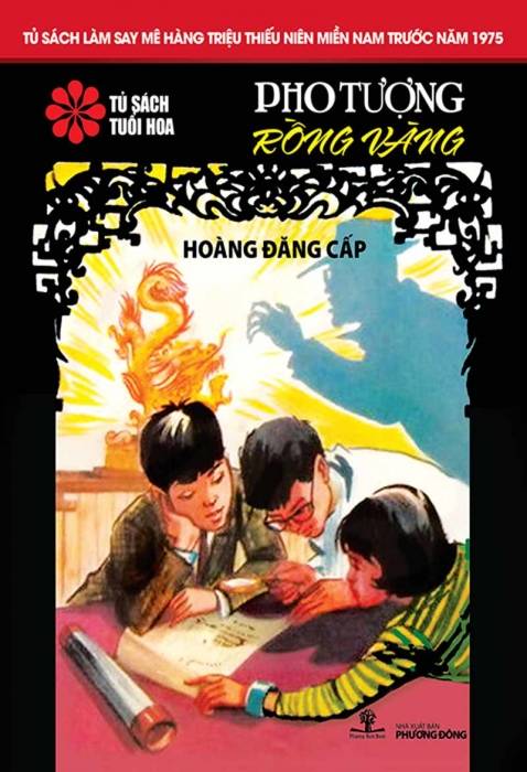 Tủ sách Tuổi Hoa - Pho tượng rồng vàng