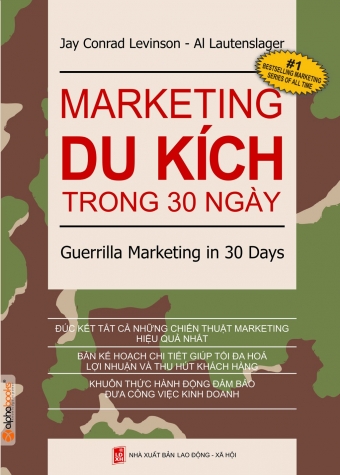 Marketing du kich trong 30 ngay Marketing du kich trong 30 ngay