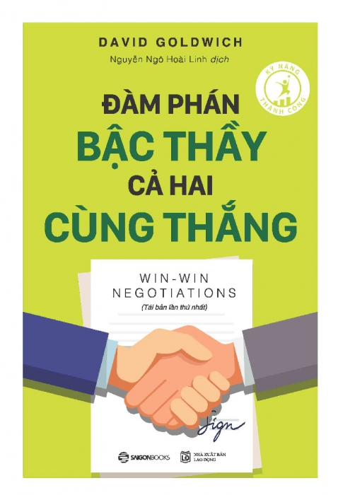Đàm phán bậc thầy, cả hai cùng thắng