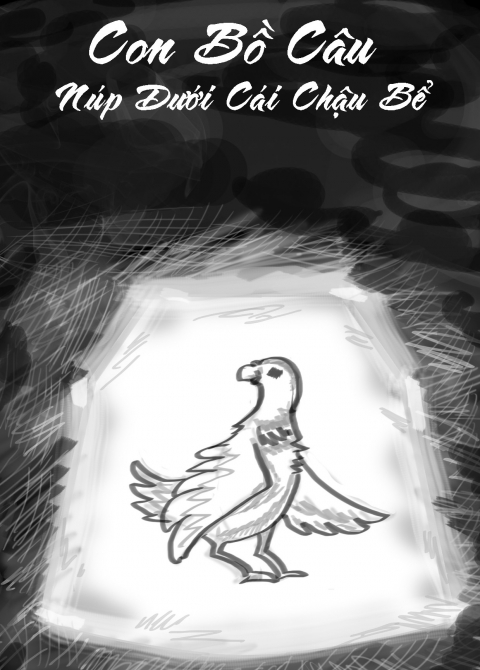 Con Bồ Câu Núp Dưới Cái Chậu Bể