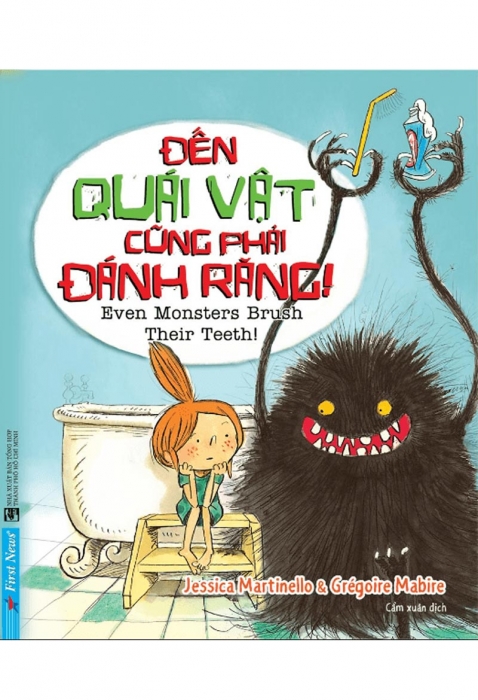 Đến quái vật cũng phải đánh răng