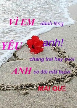 Vi em yeu anh Vi em yeu anh