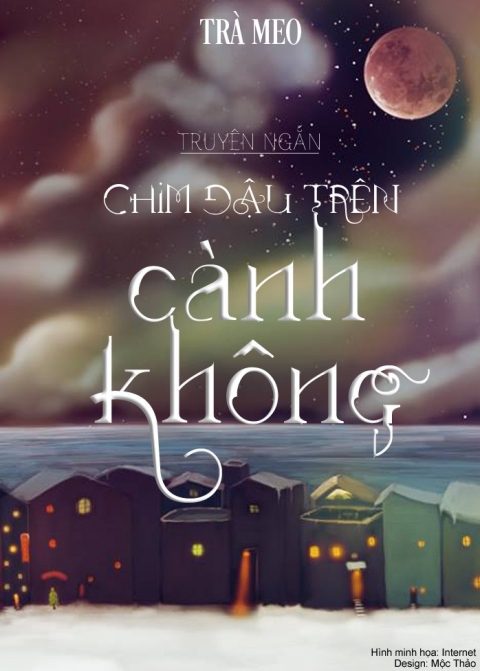 Chim đậu trên cành không