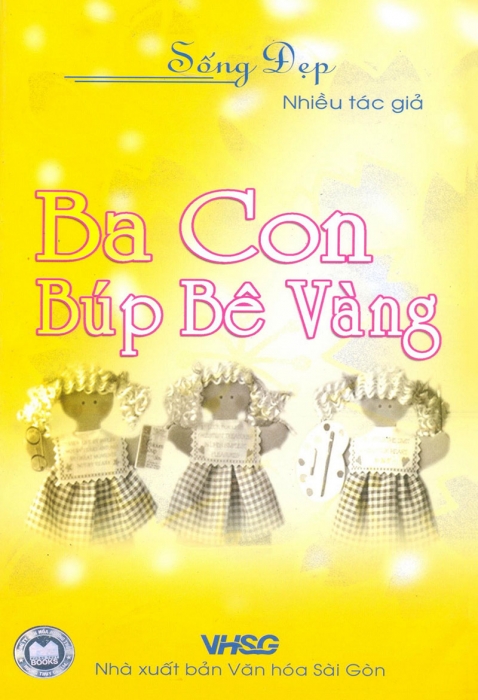 Ba con búp bê vàng