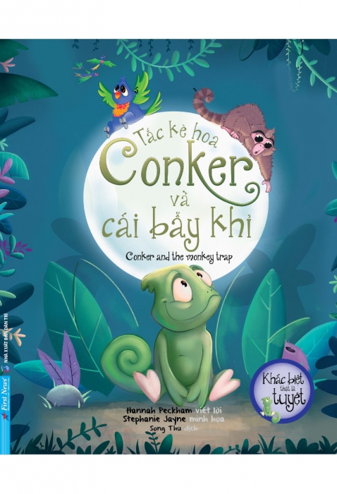 Tắc kè hoa Conker và cái bẫy khỉ