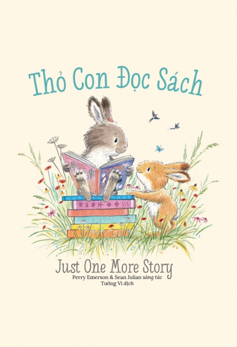 Thỏ con đọc sách