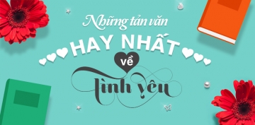 Những tản văn về tình yêu hay nhất Những tản văn về tình yêu hay nhất