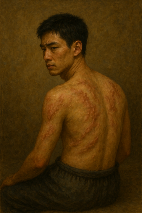 Vết hằn thù trên vai