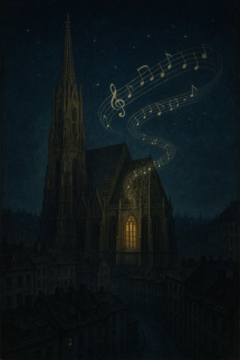Tiếng đàn khuya trong Thánh Đường cũ (Phần II) - bản nhạc hồi ức