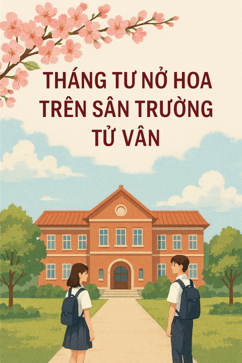 Tháng Tư nở hoa trên sân trường Tử Vân