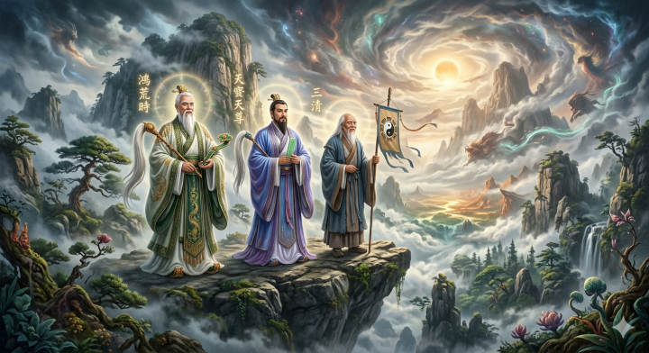 tam thanh vô sỉ truyện hồng hoang