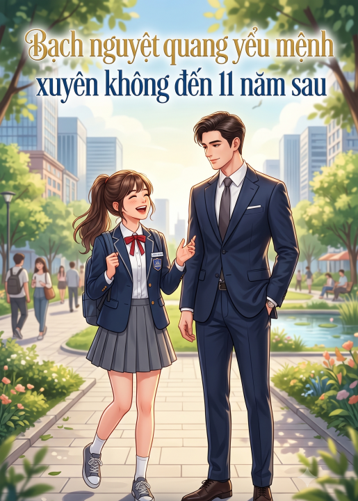 Bạch nguyệt quang yểu mệnh xuyên không đến 11 năm sau, trở thành ngôi sao may mắn của cả nhà
