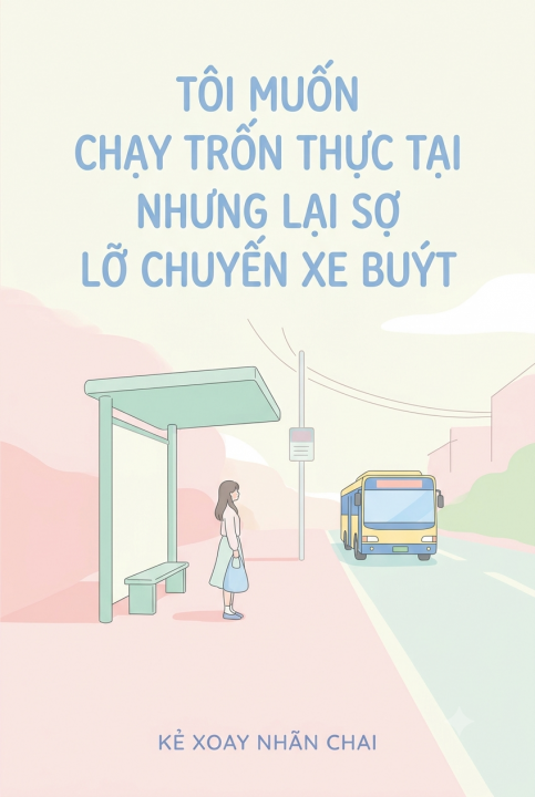 Tôi muốn chạy trốn thực tại nhưng lại sợ lỡ chuyến xe buýt