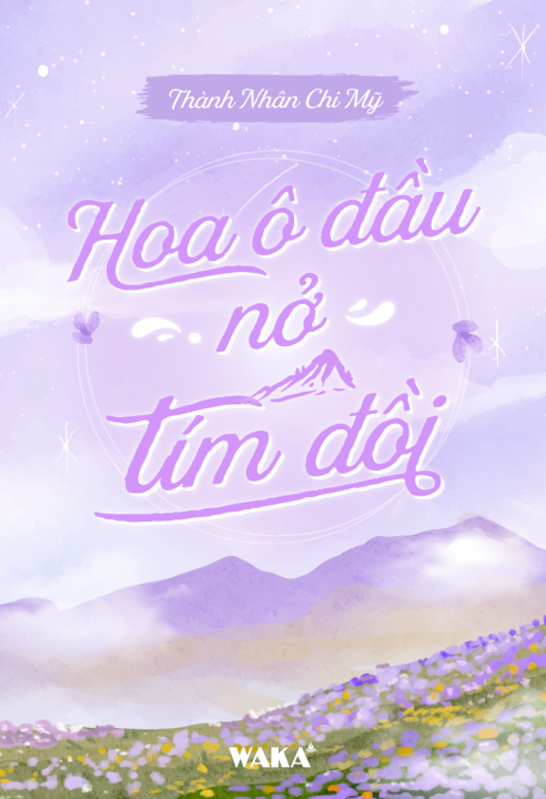 Hoa ô đầu nở tím đồi