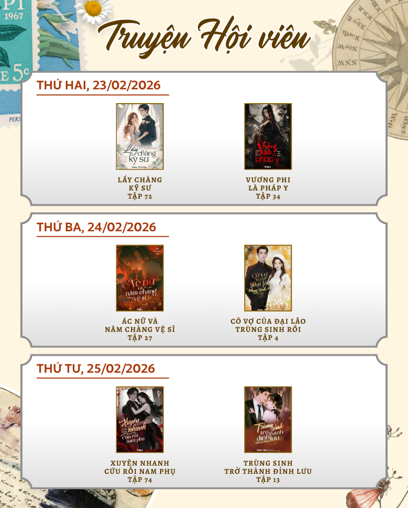 Lịch phát hành văn học tuần 9 - Sạc năng lượng hậu nghỉ Tết Bính Ngọ