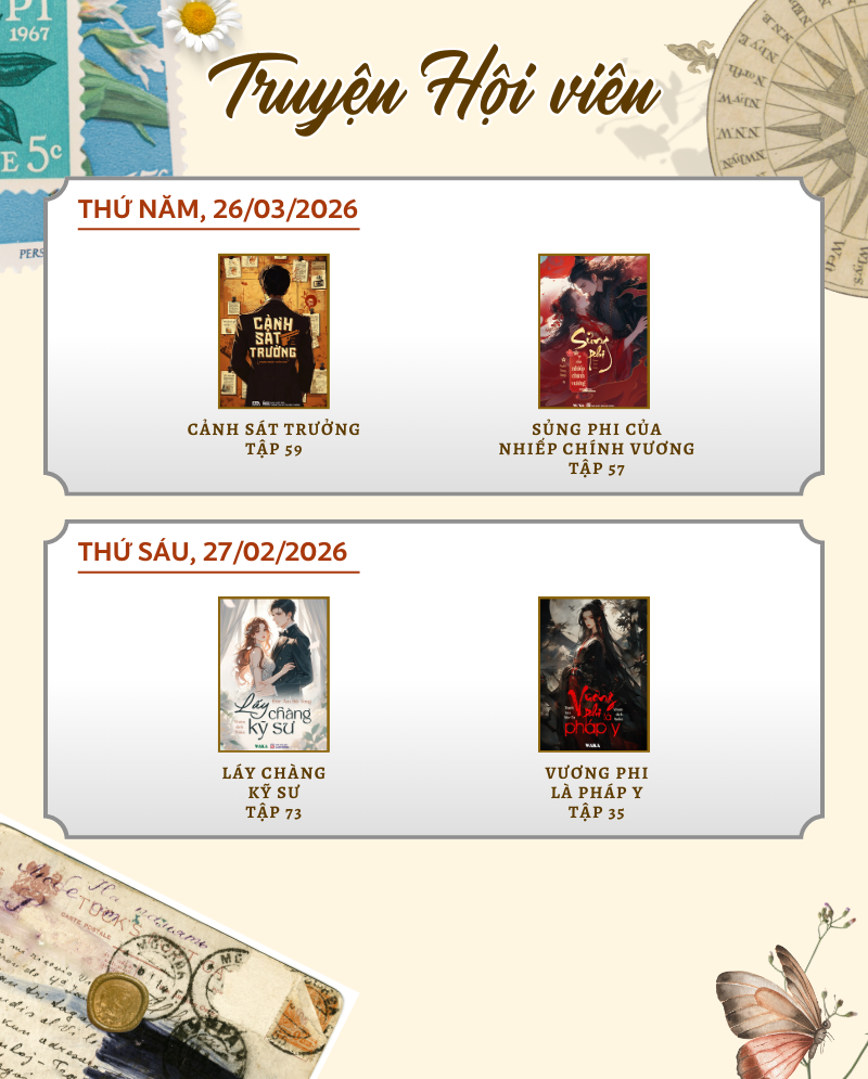 Lịch phát hành văn học tuần 9 - Sạc năng lượng hậu nghỉ Tết Bính Ngọ