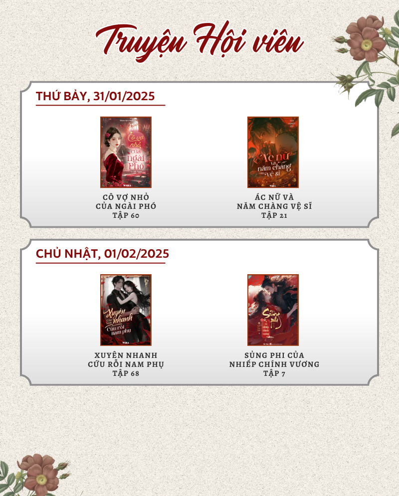 Cơn b&atilde;o chương mới - Sẵn s&agrave;ng nhảy hố c&ugrave;ng lịch ph&aacute;t h&agrave;nh tuần 4