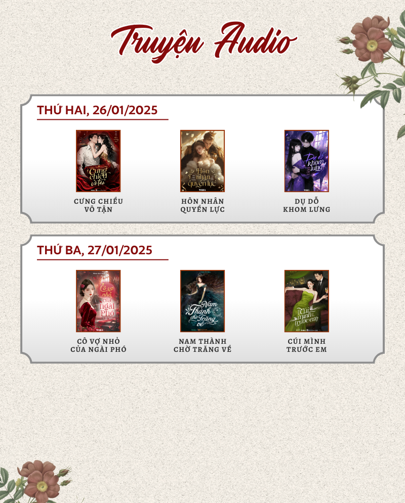 Cơn b&atilde;o chương mới - Sẵn s&agrave;ng nhảy hố c&ugrave;ng lịch ph&aacute;t h&agrave;nh tuần 4