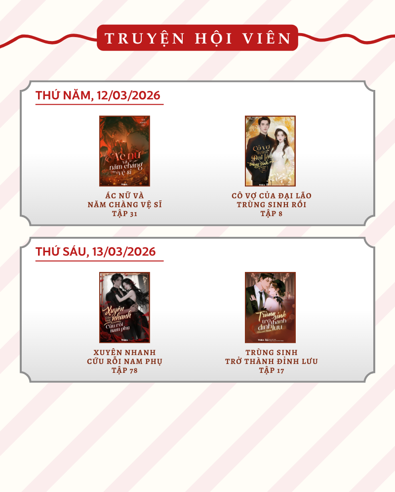 Lịch phát hành văn học tuần 11 - Ngọt ngào dư vị Valentine trắng