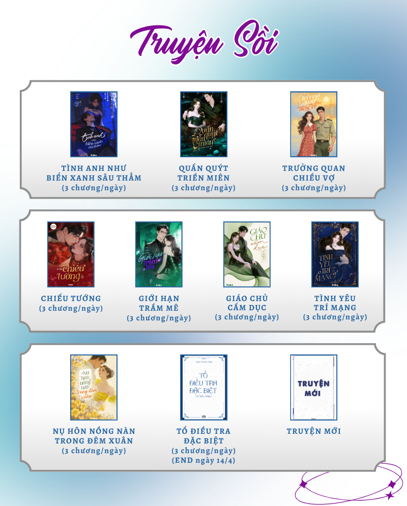 Lịch ph&aacute;t h&agrave;nh tuần 16: Viết lời nguyện ước - Rước truyện cực phẩm