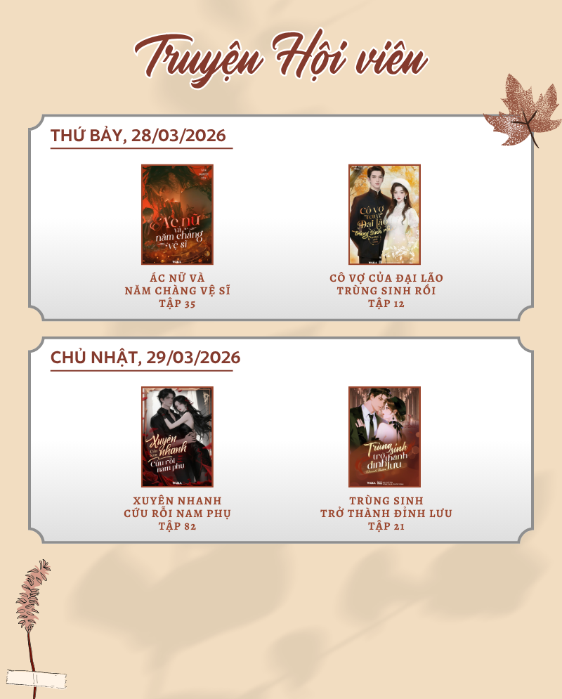 Lịch ph&aacute;t h&agrave;nh tuần 13 - Liệu c&oacute; m&agrave;n 