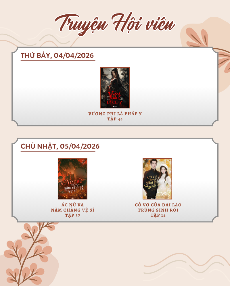 Lịch ph&aacute;t h&agrave;nh tuần 14: Chương truyện mới, cảm x&uacute;c mới!