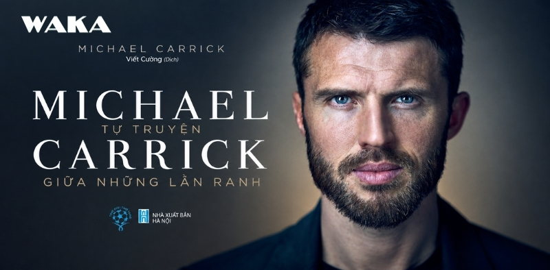 Sách bóng đá tự truyện Michael Carrick - Giữa những lằn ranh Sách bóng đá tự truyện Michael Carrick - Giữa những lằn ranh