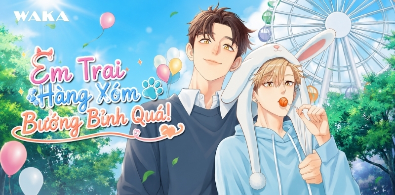 Review truyện tranh đam mỹ comic - Em trai hàng xóm bướng bỉnh quá! Review truyện tranh đam mỹ comic - Em trai hàng xóm bướng bỉnh quá!