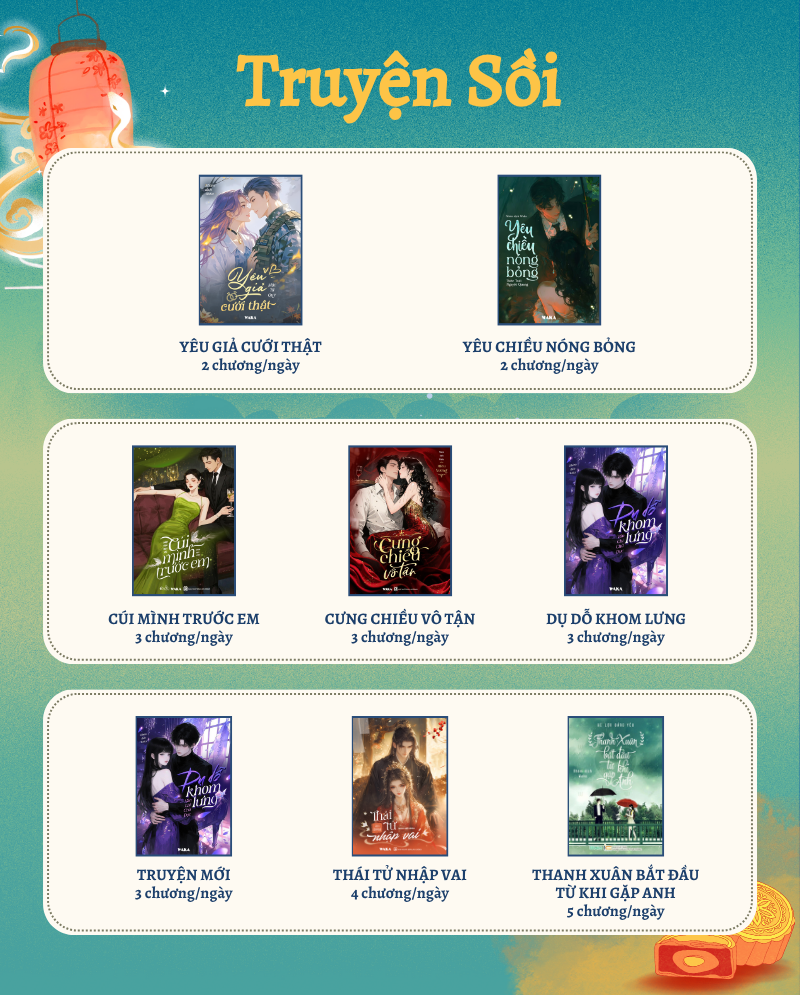 Tuần mới, truyện hot đã lên sóng! Check ngay lịch phát hành tuần 41