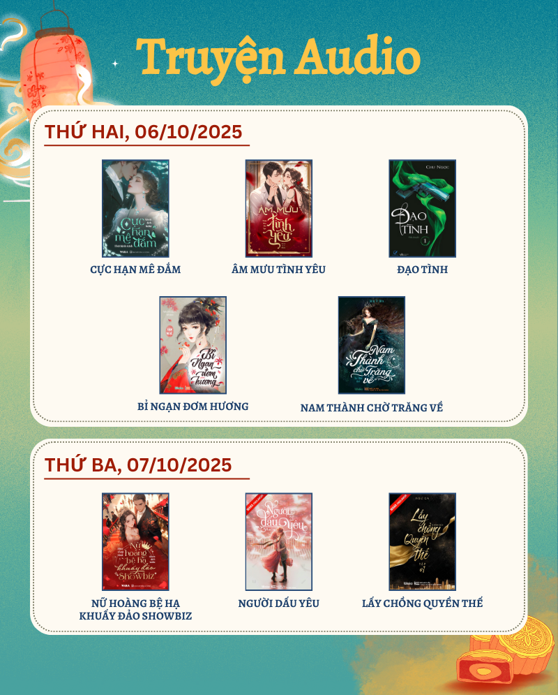 Tuần mới, truyện hot đã lên sóng! Check ngay lịch phát hành tuần 41