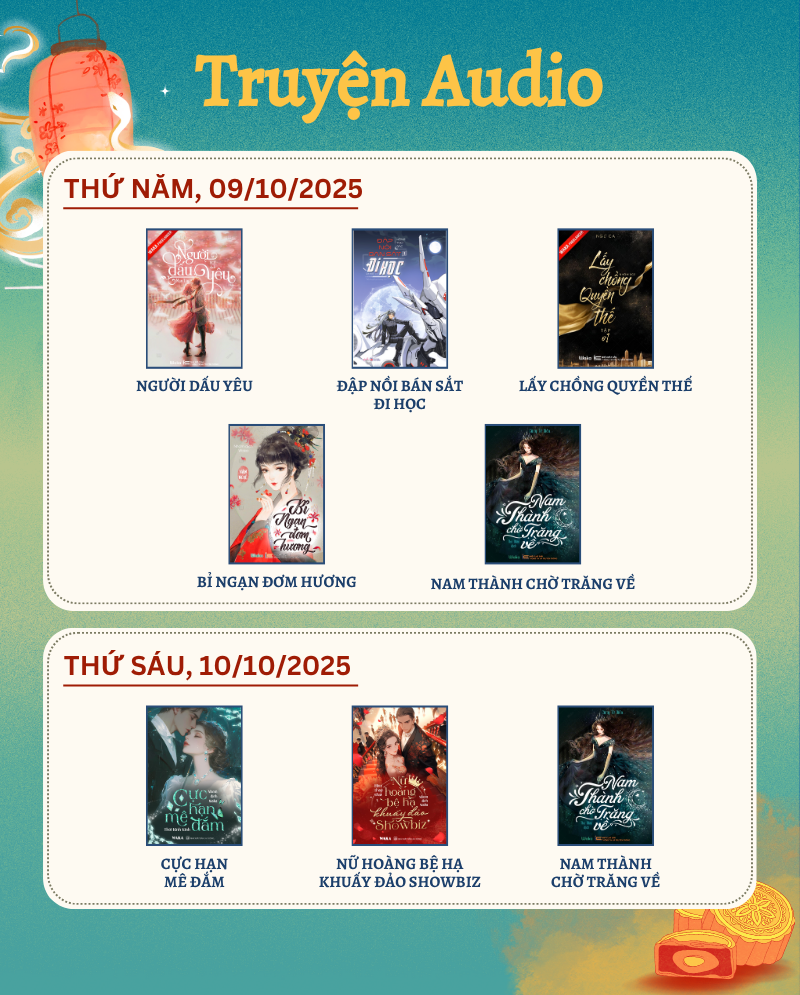 Tuần mới, truyện hot đã lên sóng! Check ngay lịch phát hành tuần 41