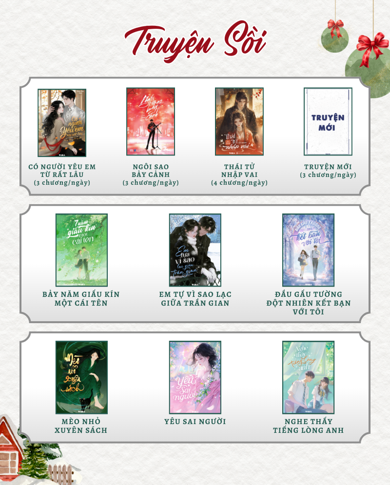 Nóng bỏng tay với lịch phát hành văn học tuần 50