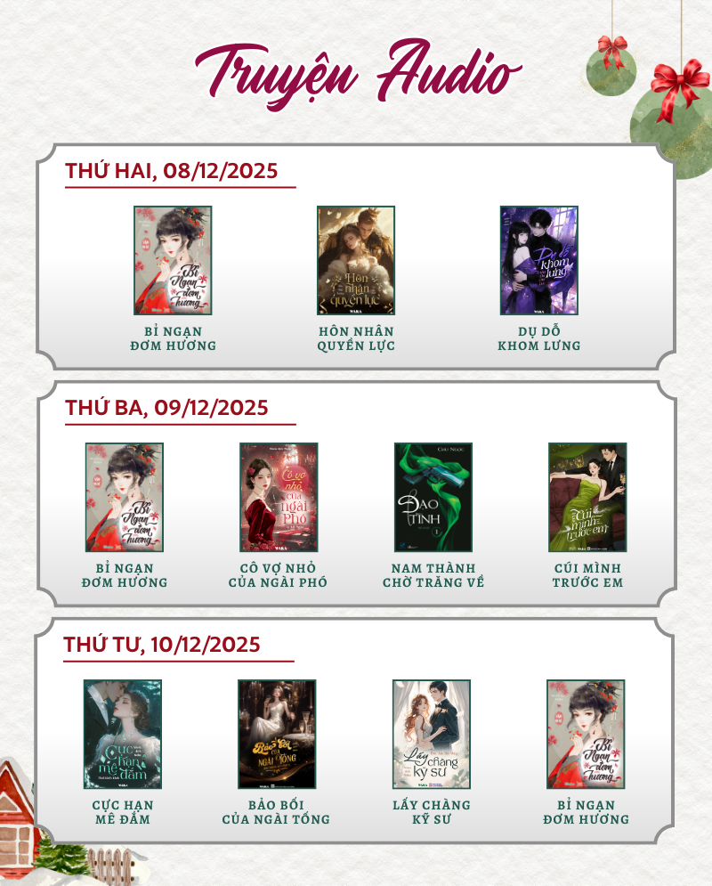 Nóng bỏng tay với lịch phát hành văn học tuần 50