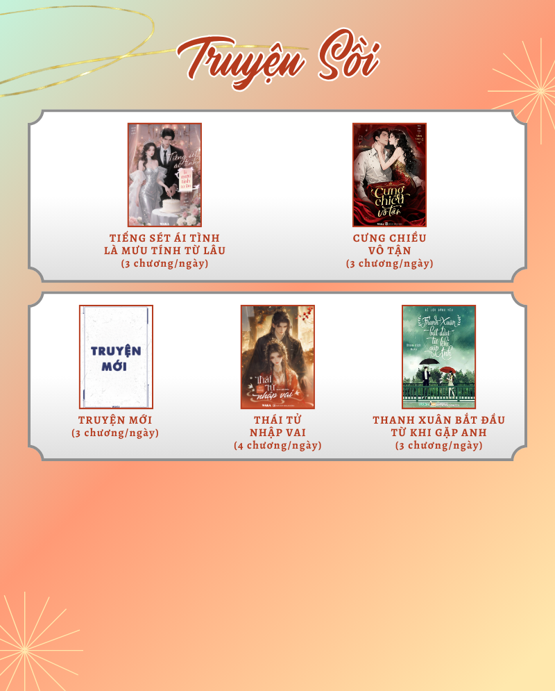 Ngoài ra, các mọt đừng quên đắm chìm trong loạt siêu phẩm với những diễn biến cực cuốn: