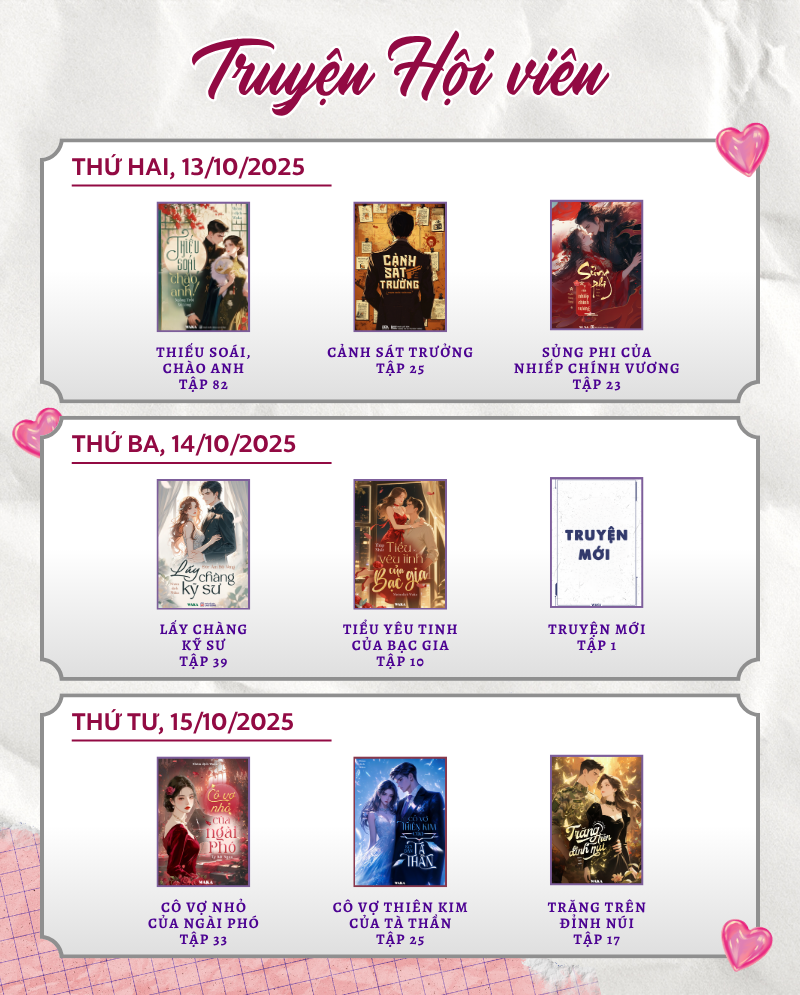 Lịch phát hành văn học tuần 42: Siêu phẩm mới liên tục đổ bộ Waka!