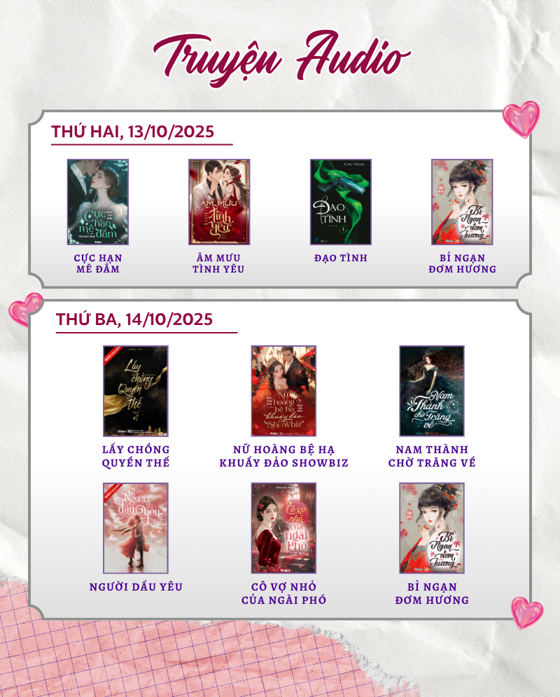 Lịch phát hành văn học tuần 42: Siêu phẩm mới liên tục đổ bộ Waka!