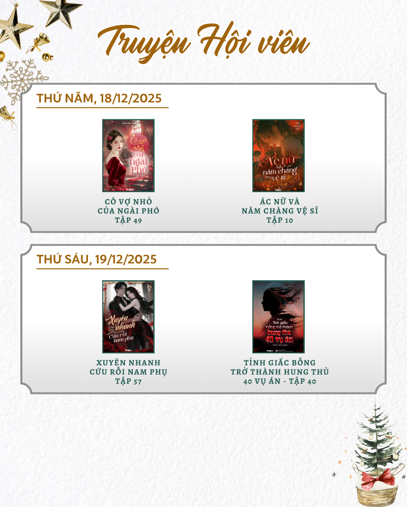 Tuần 51 gõ cửa - Lịch phát hành tuần 51 chính thức lên sóng!