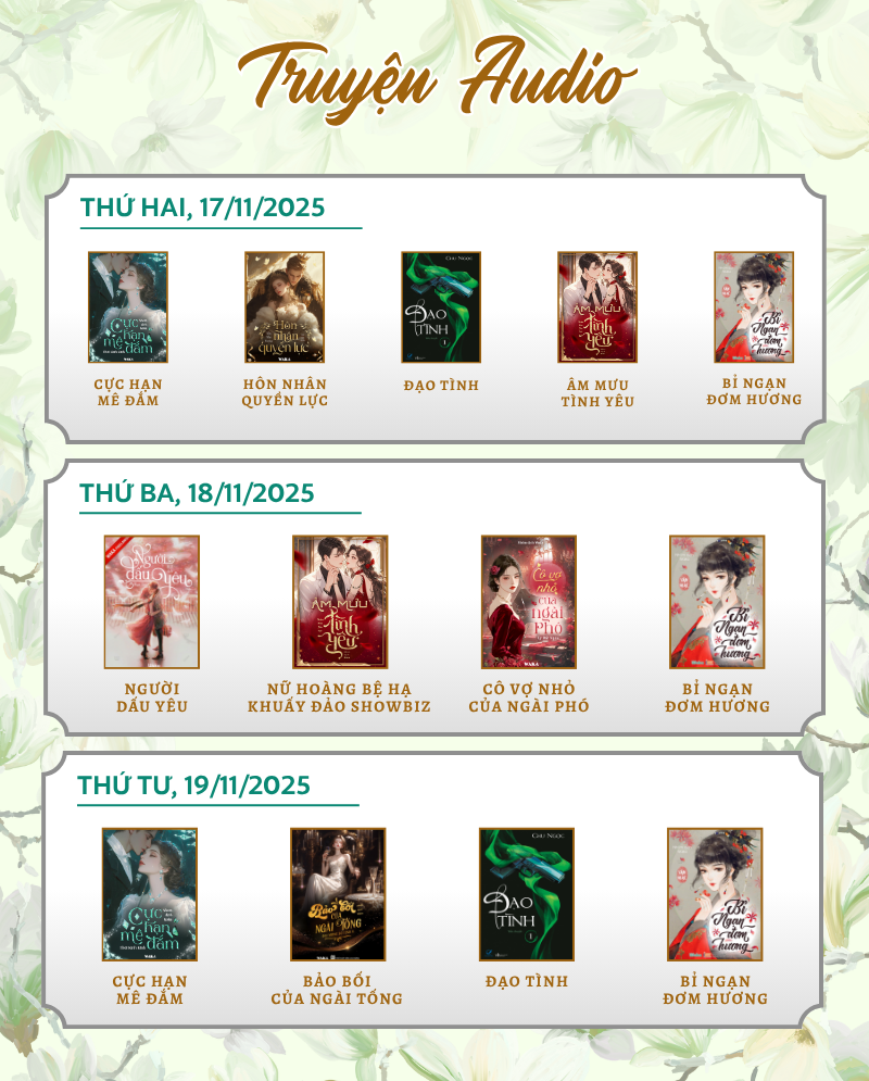 Tuần 47 cực sôi động với lịch phát hành truyện HOT!