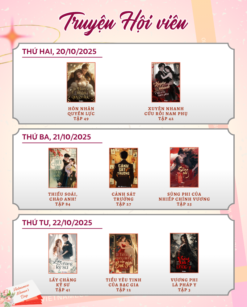 Tuần 43 "c&agrave;y" truyện kh&ocirc;ng ngừng nghỉ! Lịch ph&aacute;t h&agrave;nh "cực phẩm"