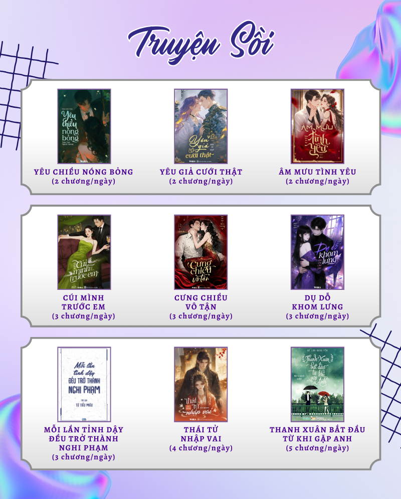 Truyện hay ngập tràn tuần 38 – Cập nhật ngay lịch phát hành mới nhất!