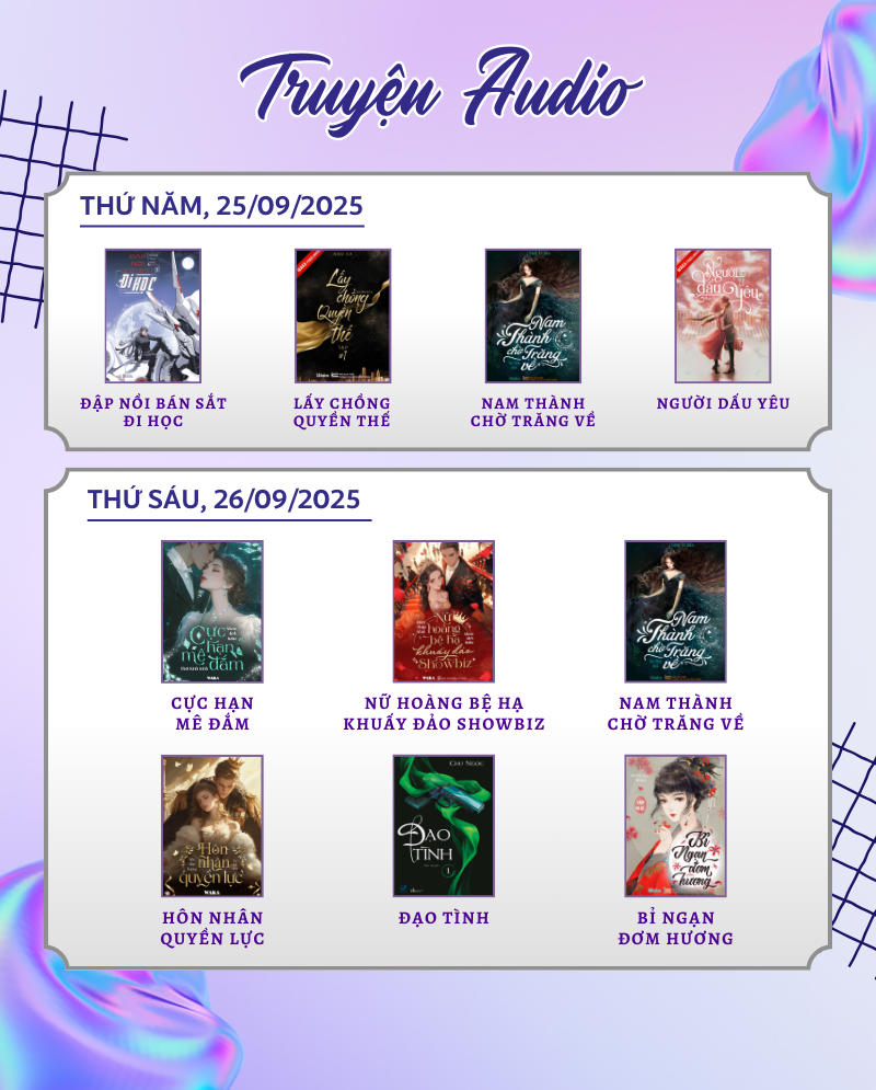 Truyện hay ngập tràn tuần 38 – Cập nhật ngay lịch phát hành mới nhất!