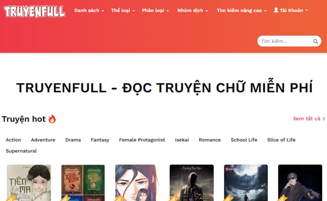Top 10 website đọc truyện online: Ngôn Tình, xuyên Không, hệ Thống