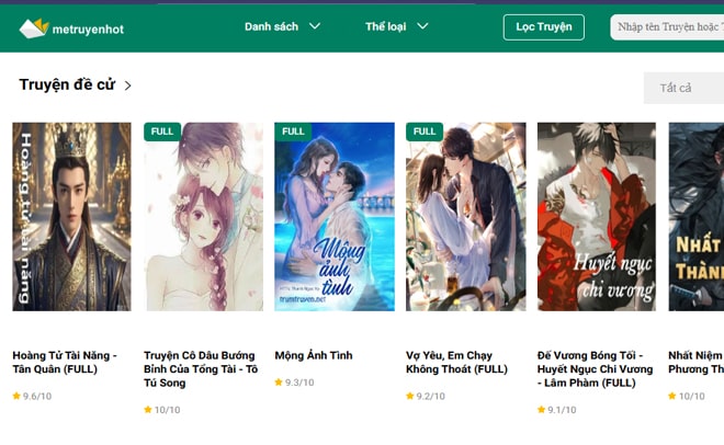 Top 10 website đọc truyện online: Ngôn Tình, xuyên Không, hệ Thống