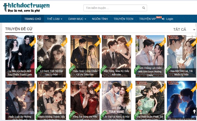 Top 10 website đọc truyện online: Ngôn Tình, xuyên Không, hệ Thống