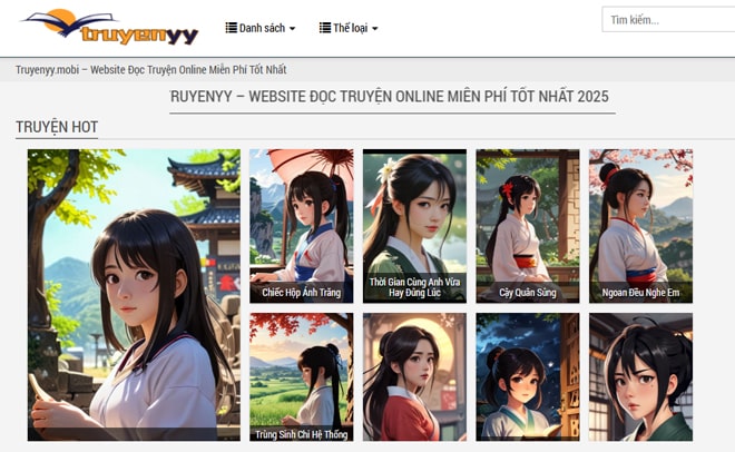 Top 10 website đọc truyện online: Ngôn Tình, xuyên Không, hệ Thống